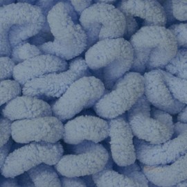 Lion Brand Yarn Off The Hook Yarn, Made in Blue