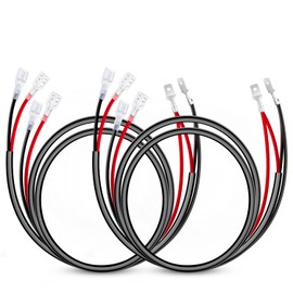 Nilight - Kit de extensión de arnés de cableado de 16 AWG, ayuda a 1 arnés de plomo a conectar 2 barras de luz LED todoterreno