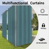 OutdoorLines Waterproof Indoor Outdoor Curtains for Patio-Privacy Sun Blocking Grommet