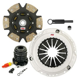 ClutchMaxPRO Performance Stage 3 Clutch Kit with Slave Cylinder Compatible with 1995-2011 Ford Ranger 1995-2010 Mazda B2300 1998-2001 B2500 11/1994-2008 B3000 2.3L 2.5L 3.0L (CP07141HDCWS-ST3)