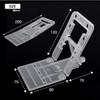 PLATA Magnetic Back Stopper, Folding, Magnetic Stopper, 3 Angles, Storage,