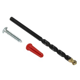 Selecta PAK14#10 x 1” Pan Head Combo/Conical Anchor Kit, 100 Screws & Anchors