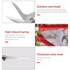 Heavy Duty Scissors, Stainless Steel Sharp Blade, Ideal for Cutting