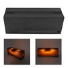 Flame Aroma Diffuser Humidifier Multifunction Alloy Frosted Texture 3 Gears
