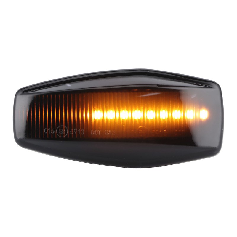 Turn Signal Light Side Marker Lamp Smoke Lens Dynamic Fit