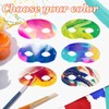 12 Pcs Paper Art Masks DIY Blank Masks DIY Painting