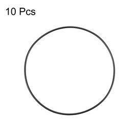 sourcing map Nitrile Rubber O-Rings 75mm OD 72mm ID 1.5mm Width, Metric Nitrile Rubber Sealing Gasket for Automotive Machine Plumbing, Pack of 10