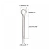 sourcing map 60 Pieces Split Split Cotter Pin Fixing Stainless