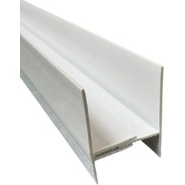 Door Sweep Bottom Expander, Door Extender - Adjustable Height, FITS-All Storm & Screen Doors 32-36 inch, Dual Rubber Seal, Black/White - Vinyl & Rubber- Made in USA (White, 36 inch)