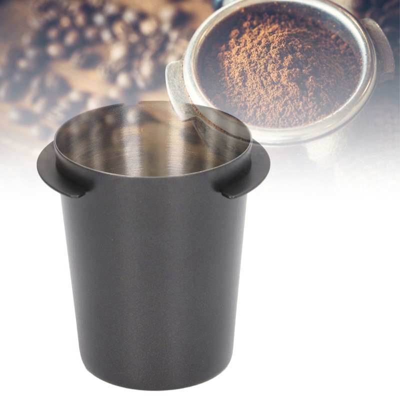 58mm Coffee Dosing Cup Universal Stainless Steel Coffee Machine Handle