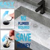 Universal 2 in 1 Bathroom Sink Stopper, Pop Up Bathroom