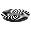 Optic Illusion Hypnotic Black and White Spiral