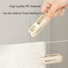 SODOI Plastic Clear Clips 20 Pack Plastic Spring Clips Multipurpose