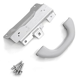 Volkswagen 7LA857607Y20 7E5858688 Grab Rail Right A-Pillar Handle Foldable Anxiety Grip Grey for Multivan / Campmobil Only