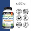 BioSchwartz Prebióticos y Probióticos para Mujer y Hombre L. Reuteri