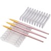 Plastic Soap Bar Holder, Qtopun Self Draining Soap Tray Transparent
