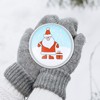 SOETDERT Reusable Hand Warmer, Christmas Pocket Warmer, Children, Round Pocket