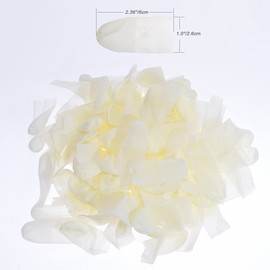 Gel Finger Cots Cut Resistant Protectors Gloves Sleeves Guards Tips Caps For Cutting Protection For Fingertips (400)