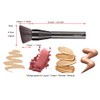 Vela Yue Brocha Maquillaje Base Polvos Bronceador Contouring Oblicuo Kabuki
