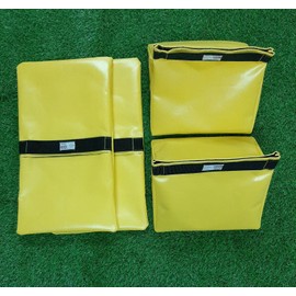 Church Products UK Dog Agility Training Equipment Seesaw Sandbags Indoor Outdoor Garden Play Sandbags (Wedge Sandbag, Yellow)