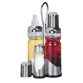Fackelmann Vinegar and Oil Sprayer S+P Shaker Rustproof Set Box