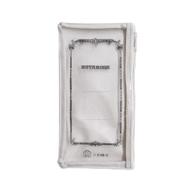 M Plan 010135-14 Tsubame Notebook, Pen Case, Clear Face, Gray