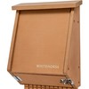 WHITEHORSE Bat House for Outdoors - 4-Chamber Bat Box -