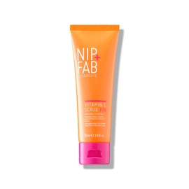 Nip + Fab Vitamin C Fix | Face Scrub with Vitamin C | Coconut Oil | Coffee Seeds | Cleansing Face Scrub | Lightened Skin | Smoothed Wrinkles | 75 ml