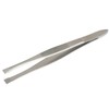 Scientific Stainless Steel Lab Forceps with Straight Flat Broad Tips
