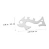 Sosoport Outdoor Camping Gear Tent Rope Fastener Guy Rope Adjusters
