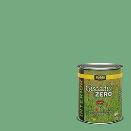 Rodda Paint CASCADIA ZERO Interior Semi-Gloss Paint & Primer in One, Quart, Wildness Mint