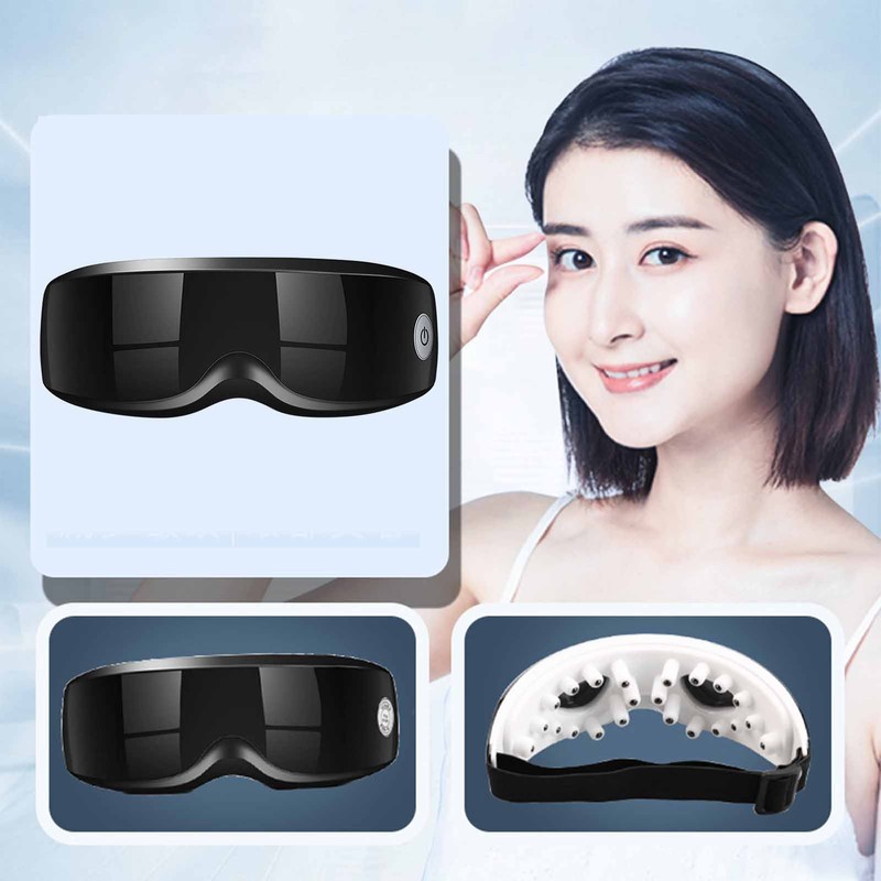 Vibration Eye Massager Reduce Fatigue Promote Circulation Touching Control Rechargeable