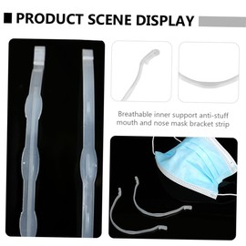 DOITOOL Face Mask Protection Strip Mask Breathing Assist Pp Material Nose Tape for Comfort