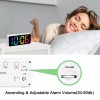 Welgo 7.5 Inches Large Digital Alarm Clock for Seniors &