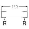SANEI V22J-62-13X250 [Water Supply Pipe for Stop] Nominal 0.5 x