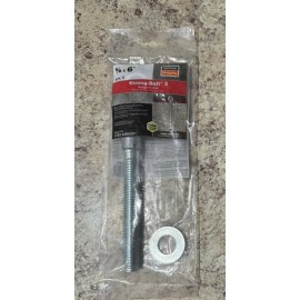 Simpson Strong-Tie Strong-Bolt 5/8 in. x 6 Zinc-Plated Wedge Anchor