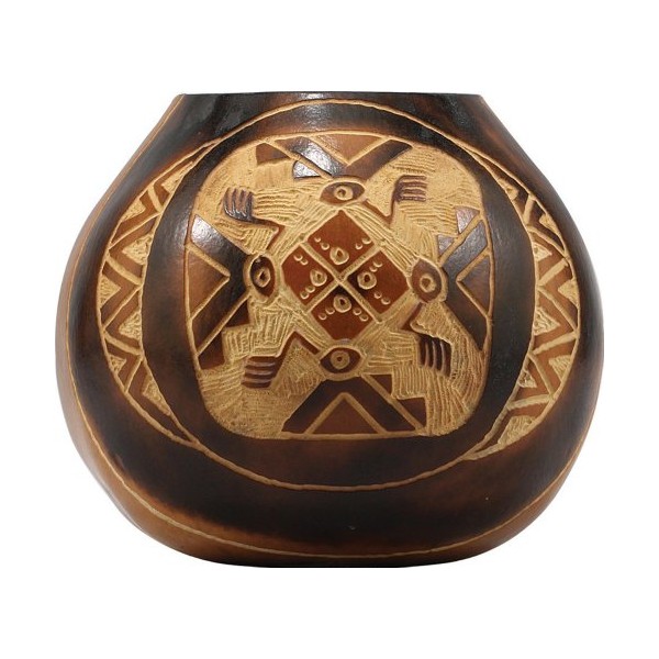 Mat Factor The Mate Factor Assorted Carved Gourd from Argentina
