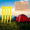 Tent Stakes for Sand ，Plastic Tent Stakes Heavy Duty 10PCS
