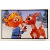 Magnet #47 Rudolph & Hermey Christmas TV Rankin Bass Retro
