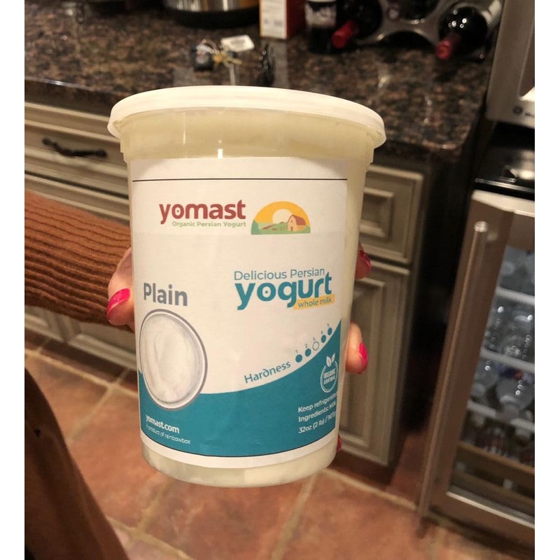 Yomast Organic Yogurt Plain 96oz (Pack of 3) – Whole