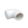 Homecraft Grab Rail System Fluted 90° Elbow, Used for Connecting