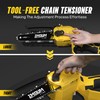 Mini Chainsaw Cordless 6 Inch, 32FT/S Fast Powerful Cutting, Brushless