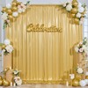 20x12FT Gold Sequin Curtains Backdrop, Wrinkle Free Back Drop for