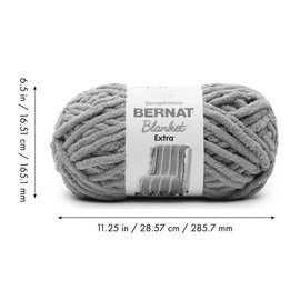 Bernat Blanket Extra - 2 pack of 97 Yards/10.5 oz Pow Purple 100% Polyester Yarn