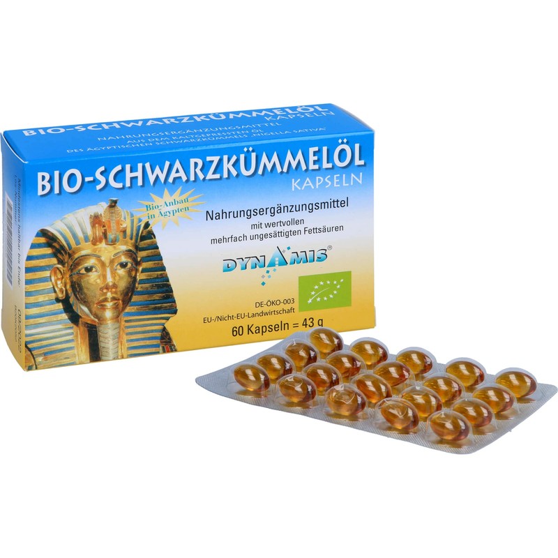BIO-Schwarzkümmelöl pur, 60 St