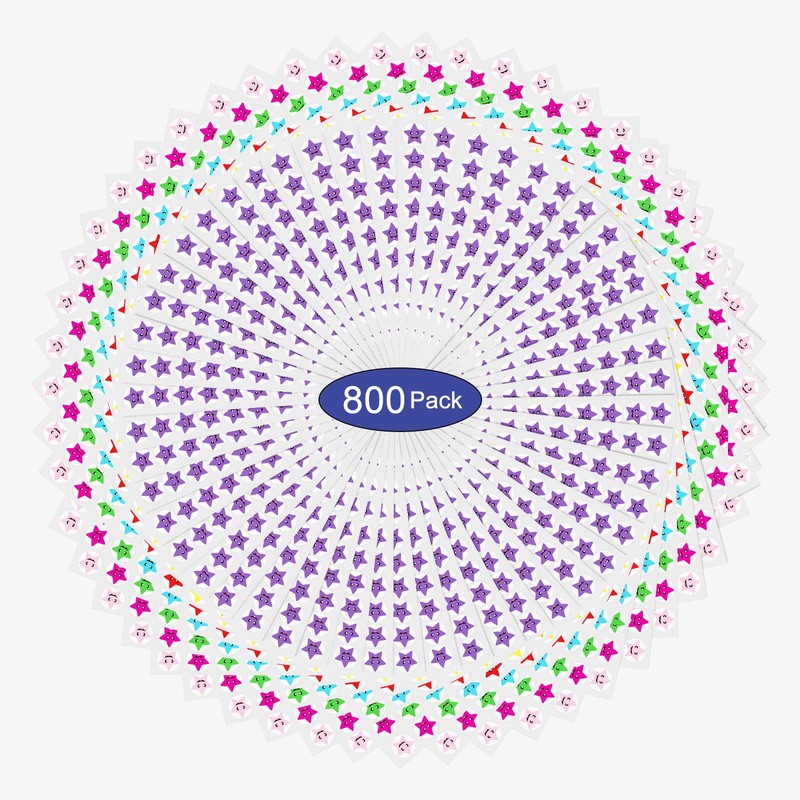 Yoklili 80 Confetti Incentive Chart for Classroom Home with 800