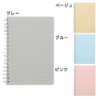 Sunstar Stationery S2638835 Mitte W Ring Notebook, B6, Soft Beige