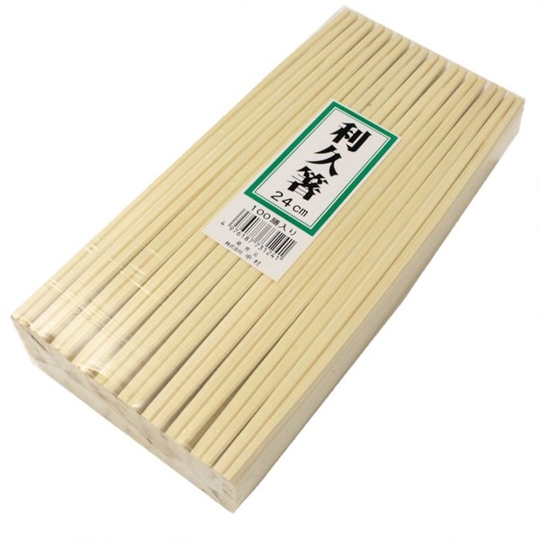 Nakamura, 割ri箸 ezo松 Industrial 利休 Chopstick 100 Pairs in the heart