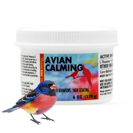 Morning Bird Mood Food (Avian Calming Formula) 6 Oz – Natural Calming Supplement for Birds – Reduces Stress, Feather Plucking & Aggression – Stress Relief Supports with B-Vitamins for Daily Calm