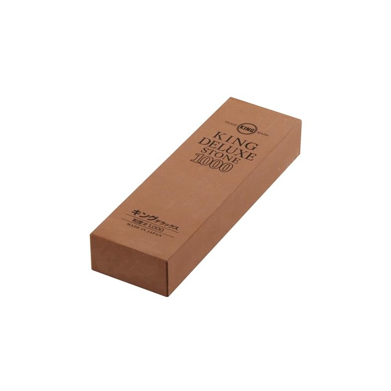 King Deluxe Whetstone - 1000 Grit - Medium Grit -